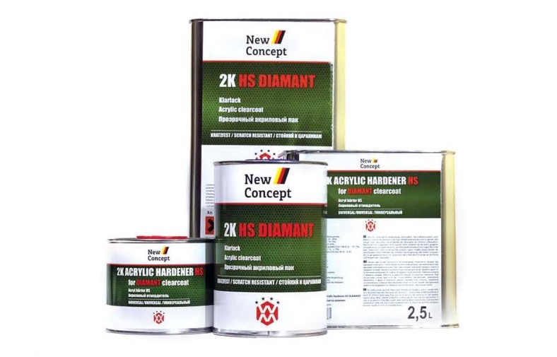 ПРОЗРАЧНЫЙ АКРИЛОВЫЙ ЛАК <span>2К HS DIAMANT</span>